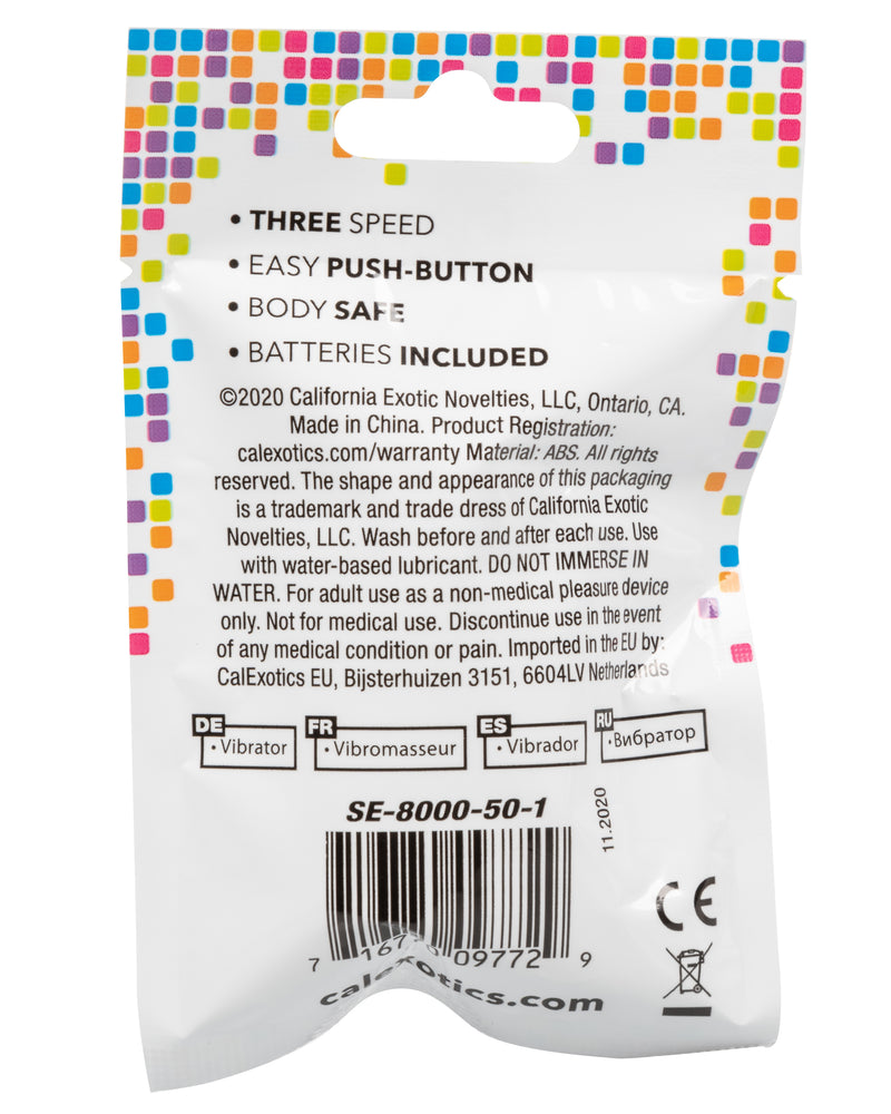 Foil Pack 3-Speed Bullet - Pink