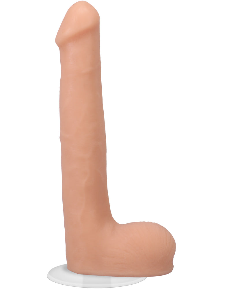 Signature Cocks Oliver Flynn Ultraskyn Dual Density 10 Inch Cock - Vanilla