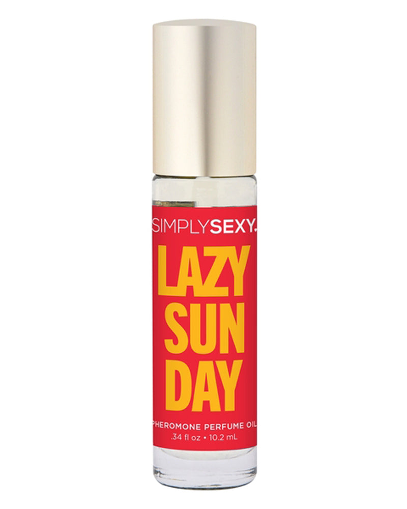 Simply Sexy Pheromone Perfume Oil Lazy Sunday Roll on .34 Oz