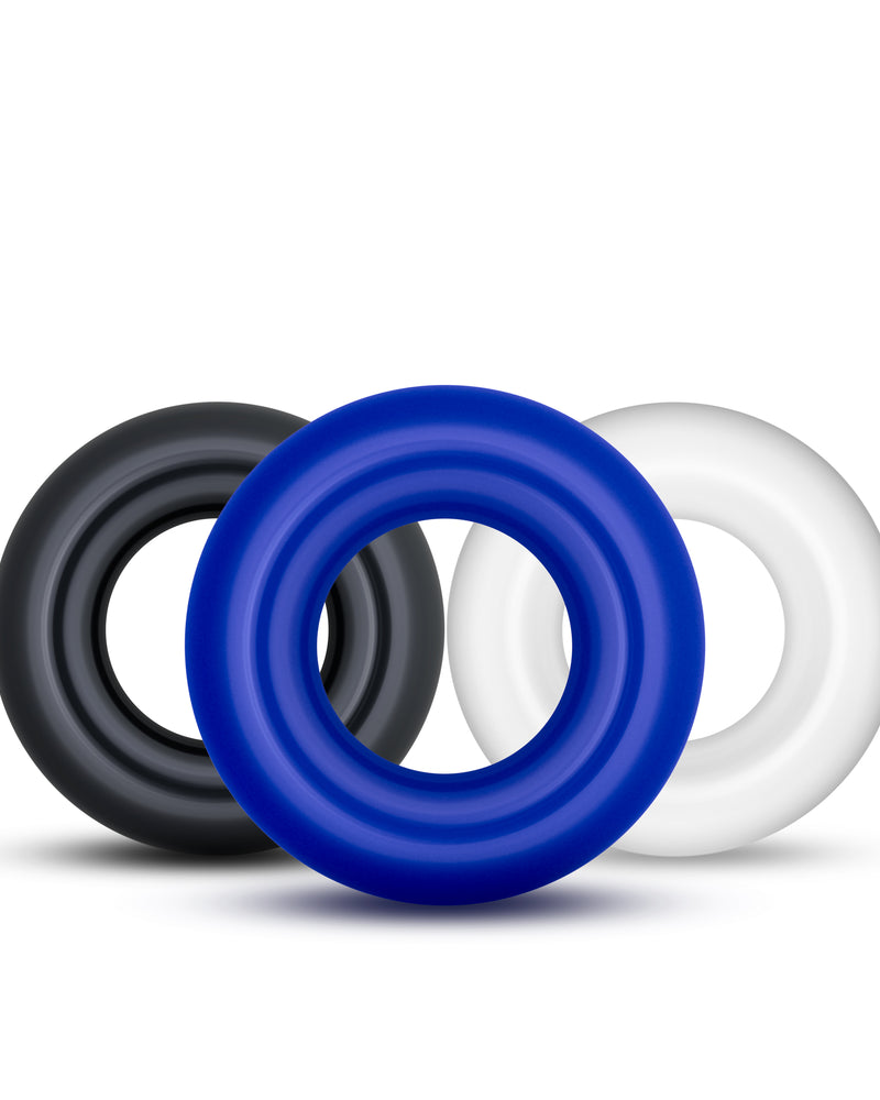 "Stay Hard Donut Rings - 3 Pack BL-00899"