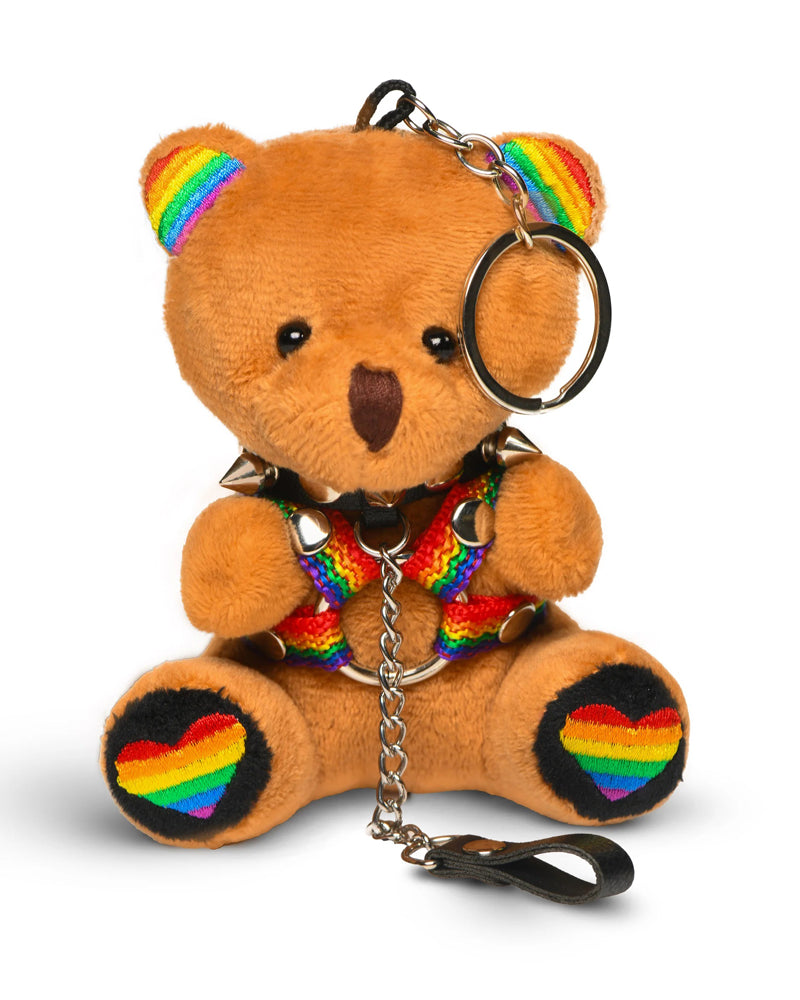 "Pride Bear Keychain MS-AH614"