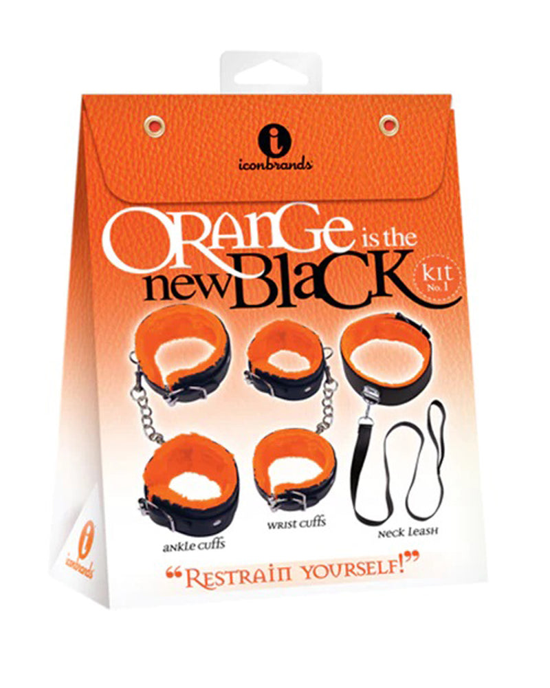 Orange Is the New Black Restrain Yourself Kit - Black/orange