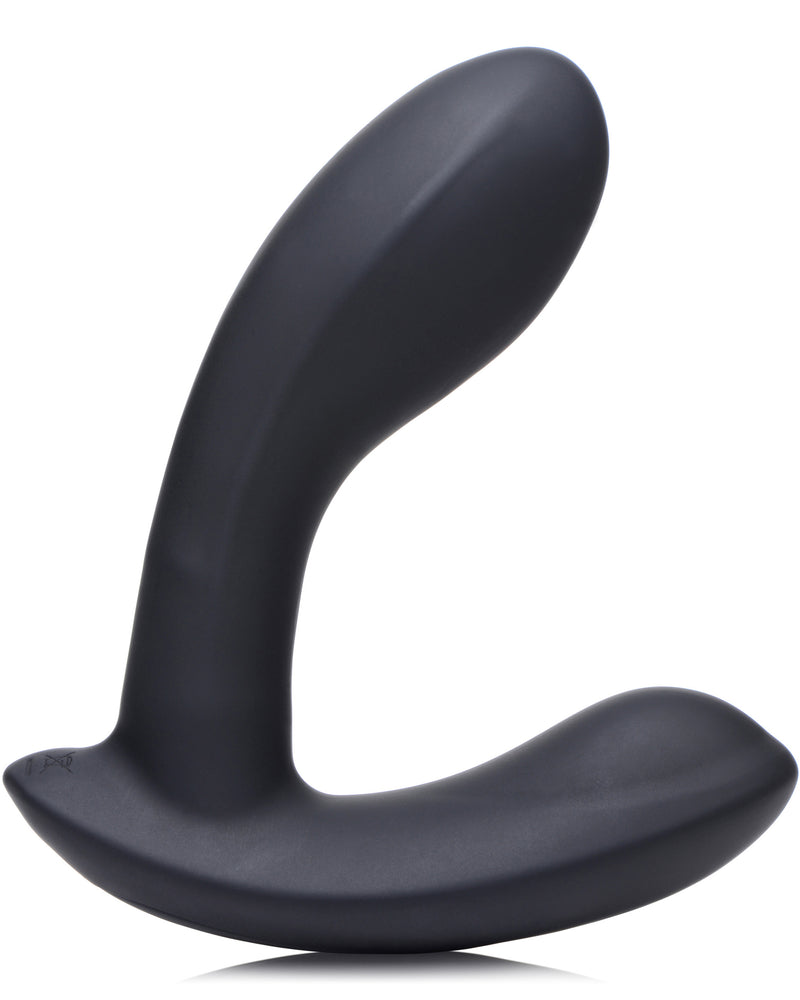 "E-Stim and Vibrating Prostate Massager - Black ZE-AG663"