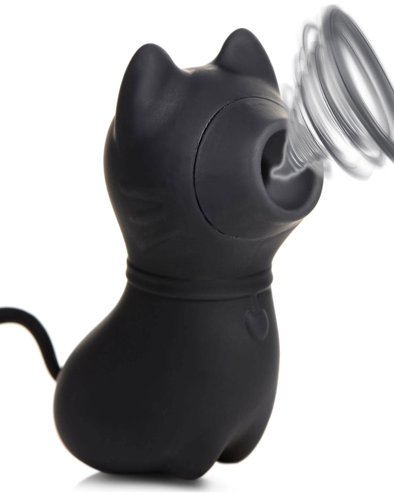 Sucky Kitty 7x Clitoral Stimulator - Black