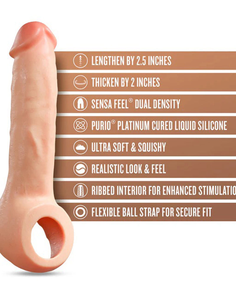 Performance Plus Thrive 2.5 Inch Silicone Penis Xtender - Beige