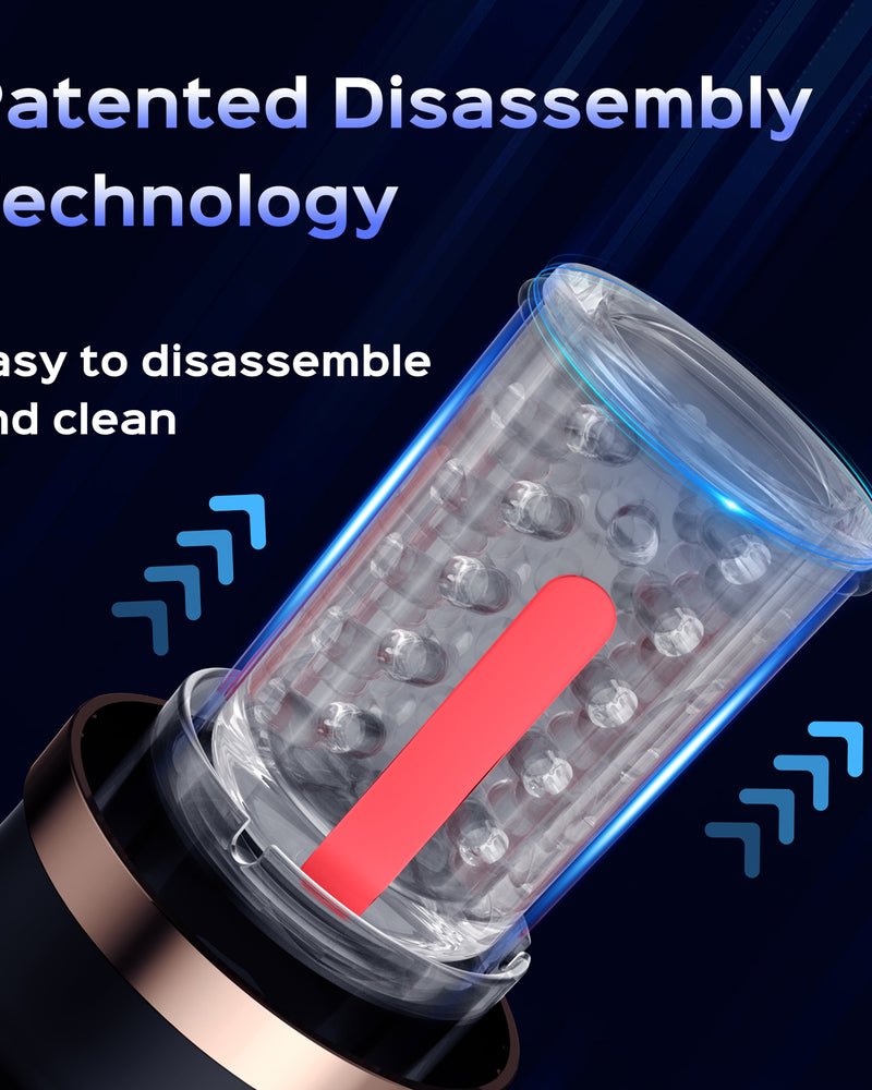 Warrior Thrusting Male Masturbator - Black