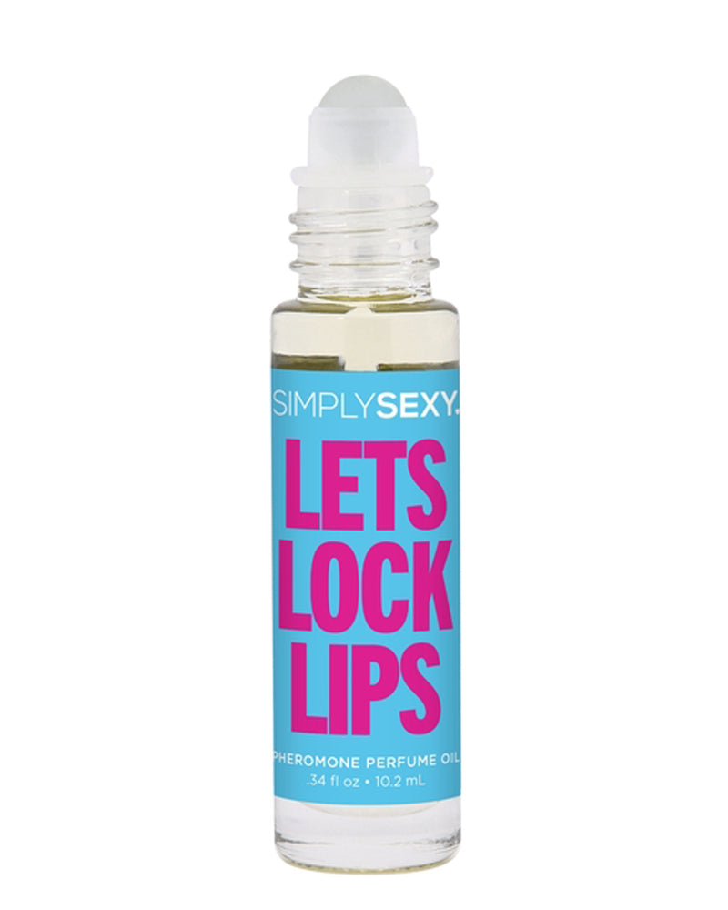 "Simply Sexy Pheromone Perfume Oil Lets Lock Lips Roll on .34 Oz SSY4002-10"