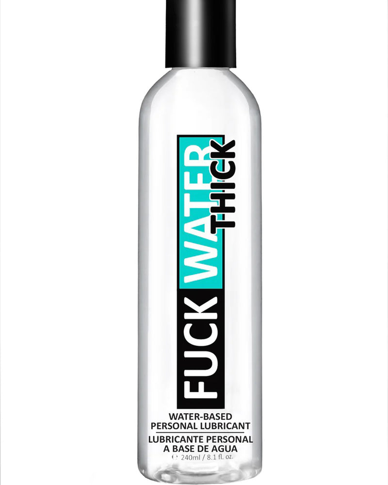 "Fuck Water Thick 8oz Clear Water Based Lubricant FW-T8"
