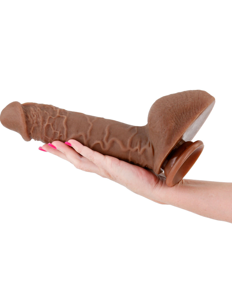 "Shane Diesel - Dual Density Dildo - Brown NSN-0801-32"