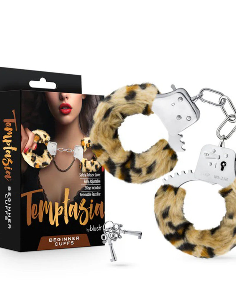 "Temptasia Beginner Cuffs Leopard BL-55419"