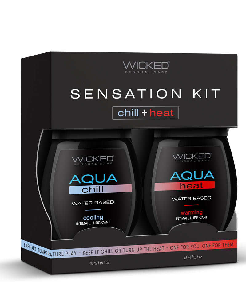 "Sensation Kit Cooling and Warming Intimate Lubricants 1.5 Fl Oz WS-99220"