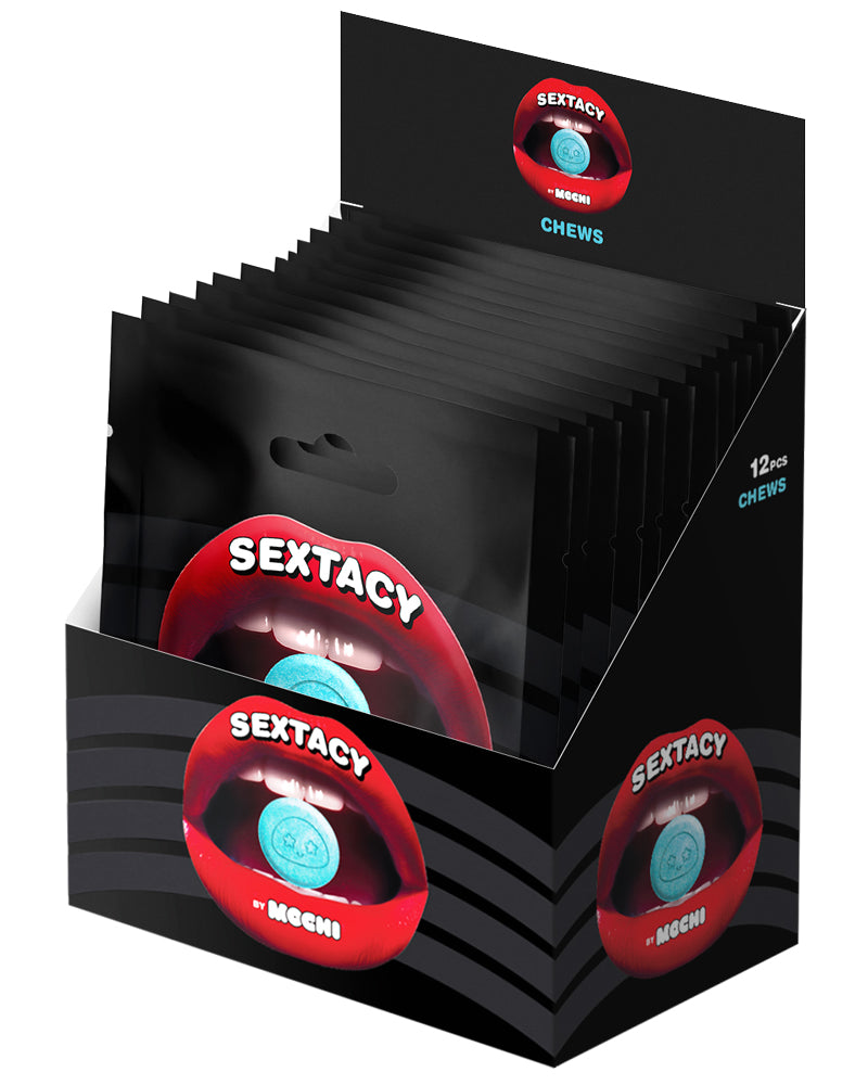 "Mochi Sextacy by Mochi Libido Enhancer Chew 12 Pack Display (1 Per Pack) DJ4550-43-BX"