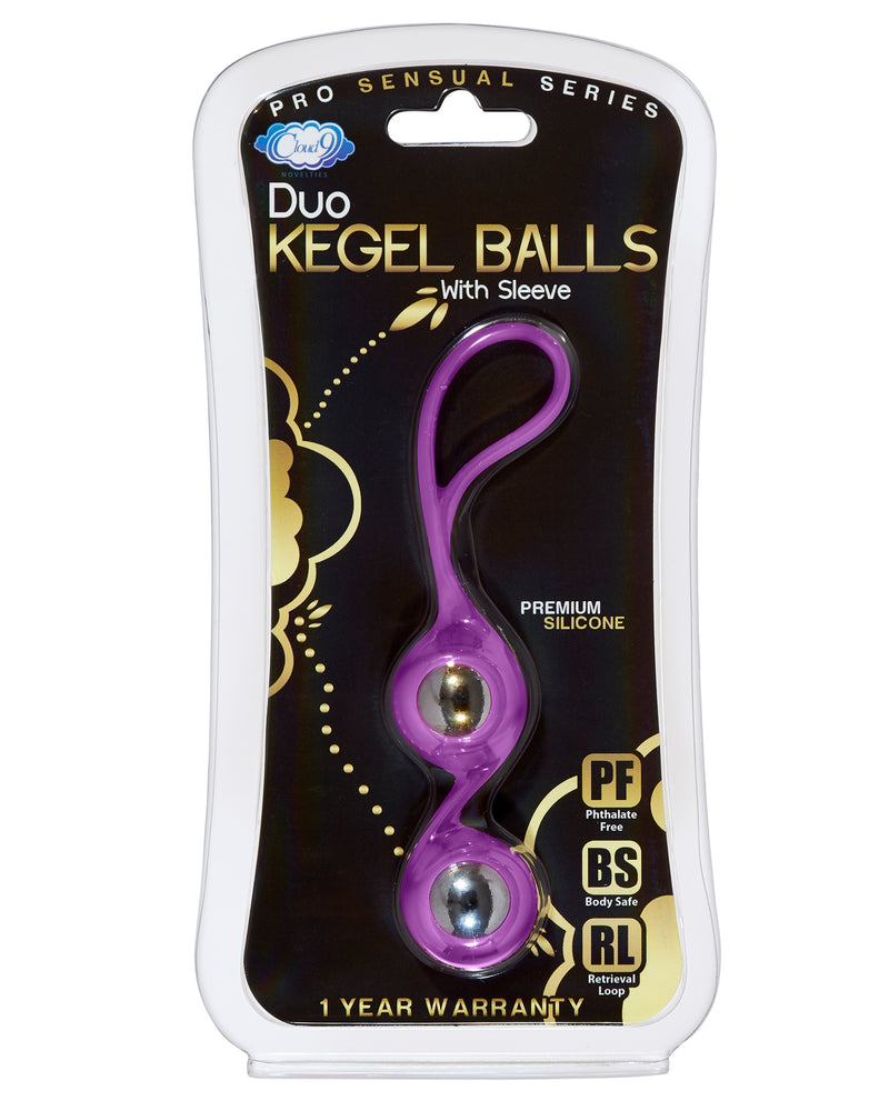 Duo Kegel Balls Purple
