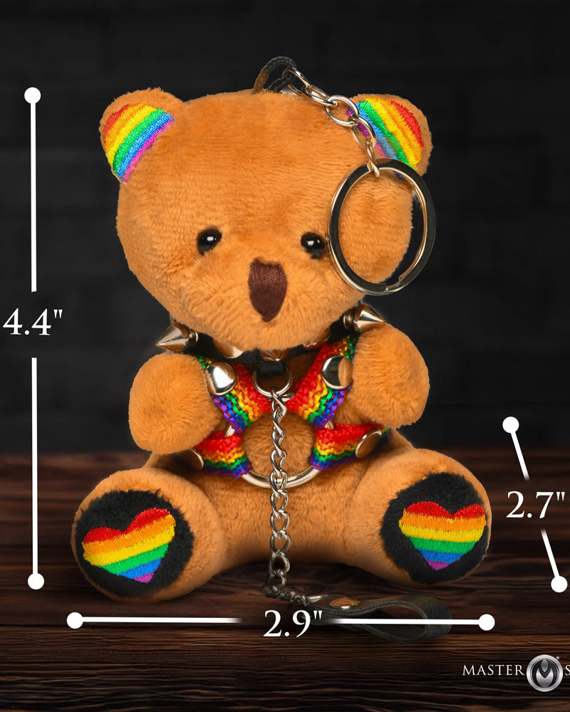 Pride Bear Keychain