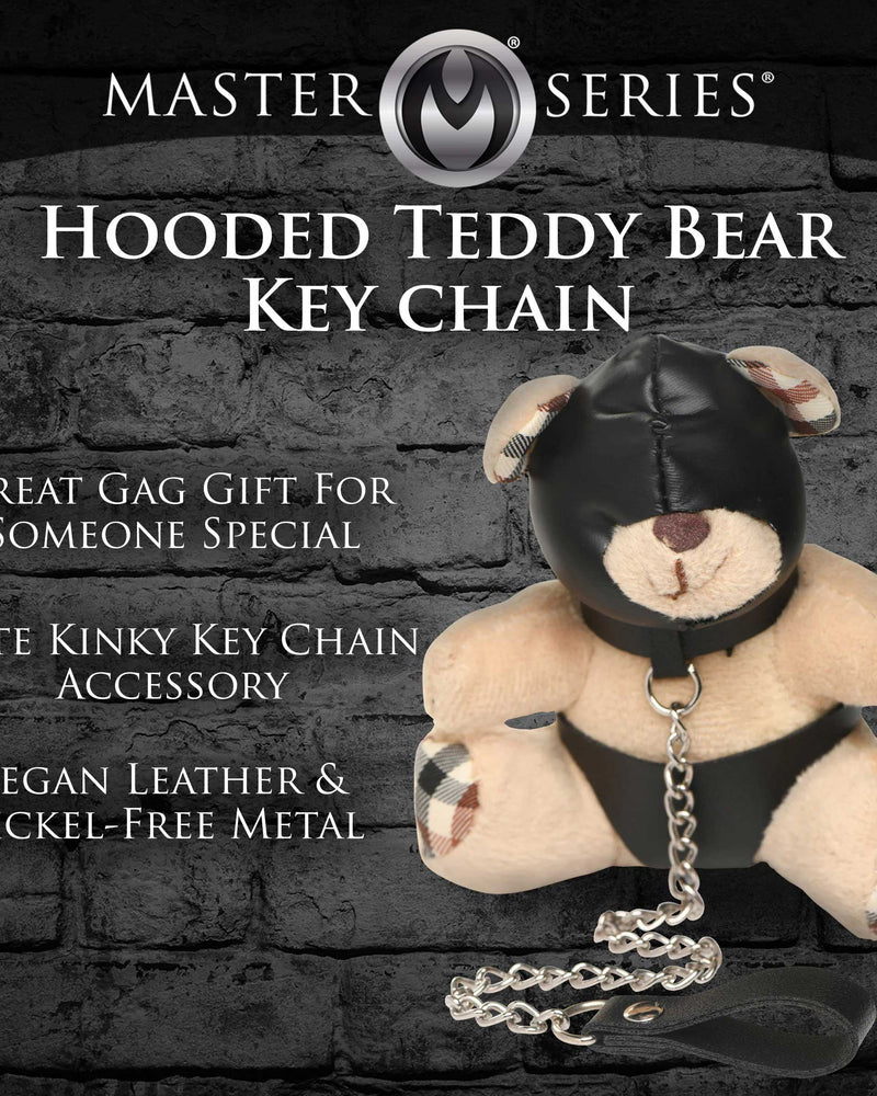 "Hooded Teddy Bear Keychain MS-AH119"