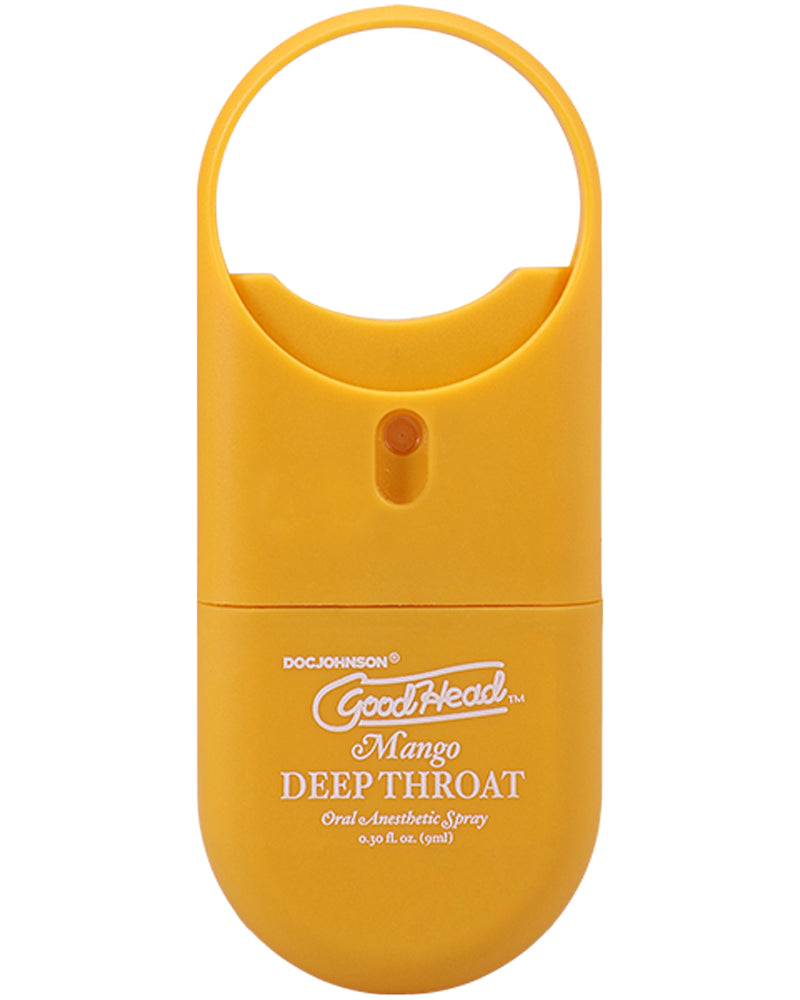 "Goodhead Deep Throat Spray to Go Mango .30fl Oz DJ1360-46-CD"