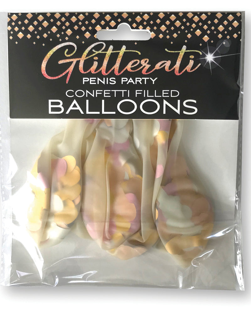 "Glitterati Penis Party Confetti Balloon CP-1032"