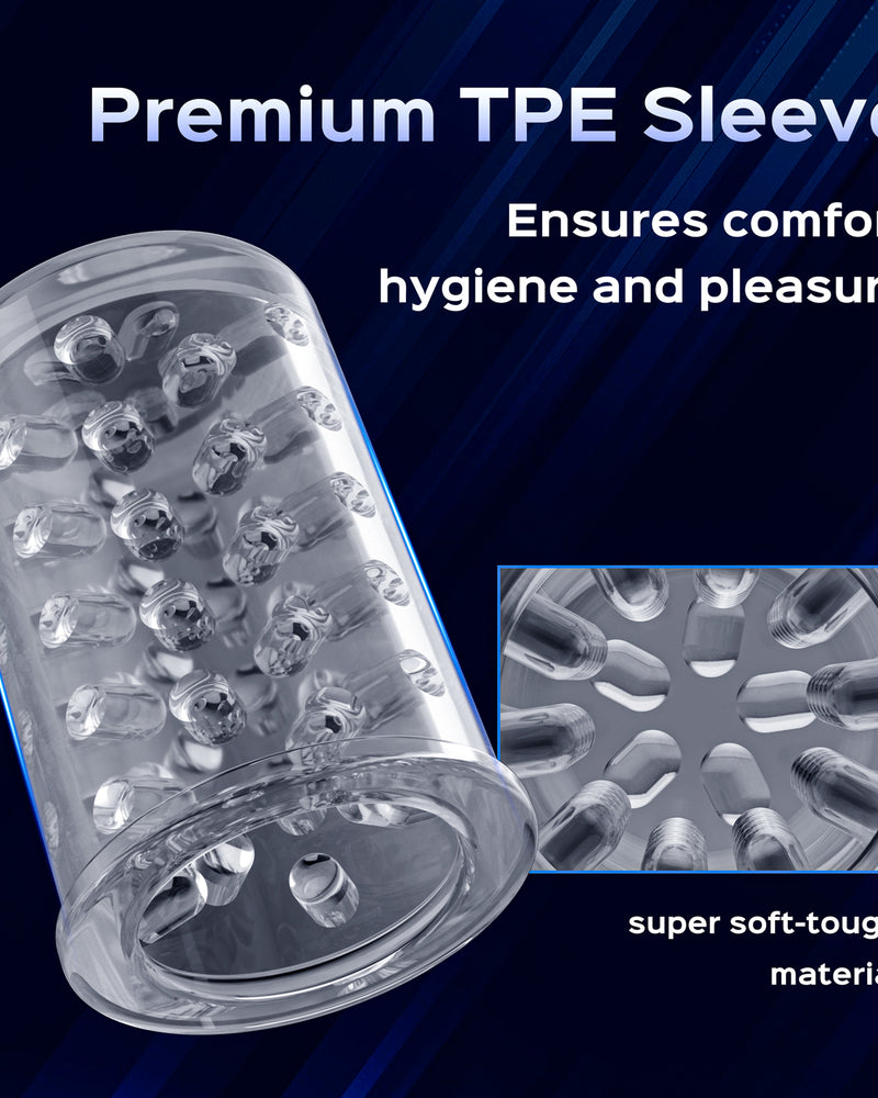 Warrior Thrusting Male Masturbator - White