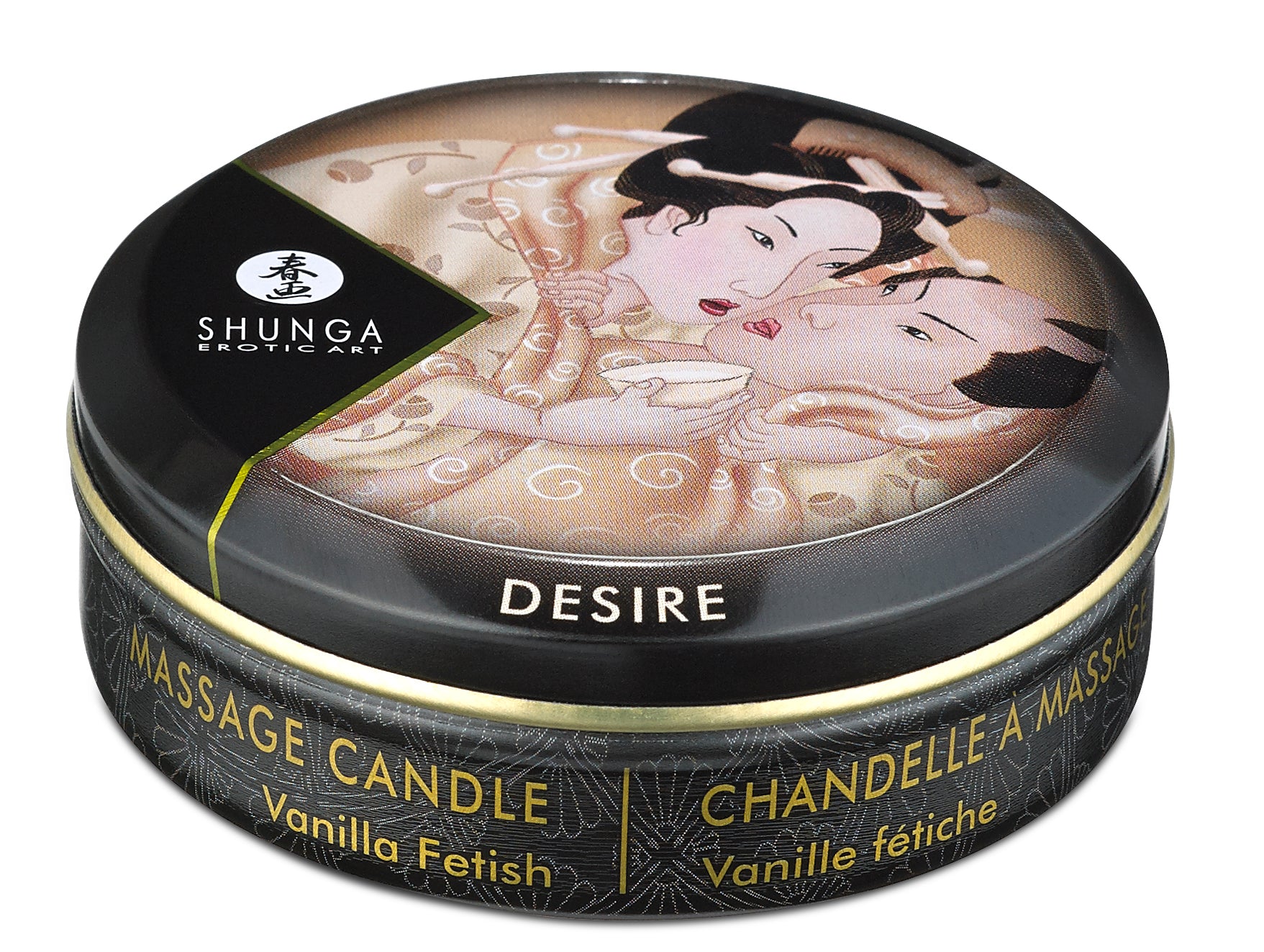 Mini Massage Candle - Desire - Vanilla Fetish - 1 Fl. Oz.