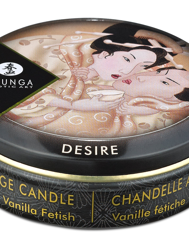 Mini Massage Candle - Desire - Vanilla Fetish - 1 Fl. Oz.