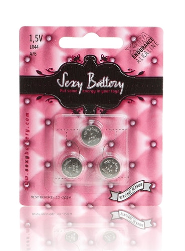 "Sexy Battery LR44 - 3 Count Card SB-107"