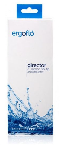 "Ergoflo Director 8 Inch Silicone Flex - Tip Anal Douche PF-ER25"