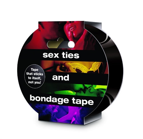 "Sex Ties and Bondage Tape - Black CC-USSTBT-B"