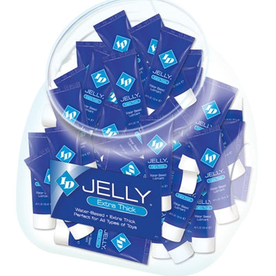 "ID Jelly Extra Thick Water-Based Lubricant - 12ml Tubes - 72 Pieces Jar ID-KRT-J0D"