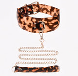 Sincerely Amber Collar With Leash