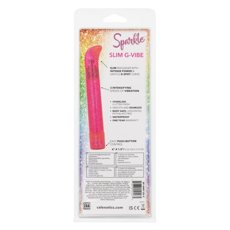 "Sparkle Slim G-Vibe - Pink SE0567252"