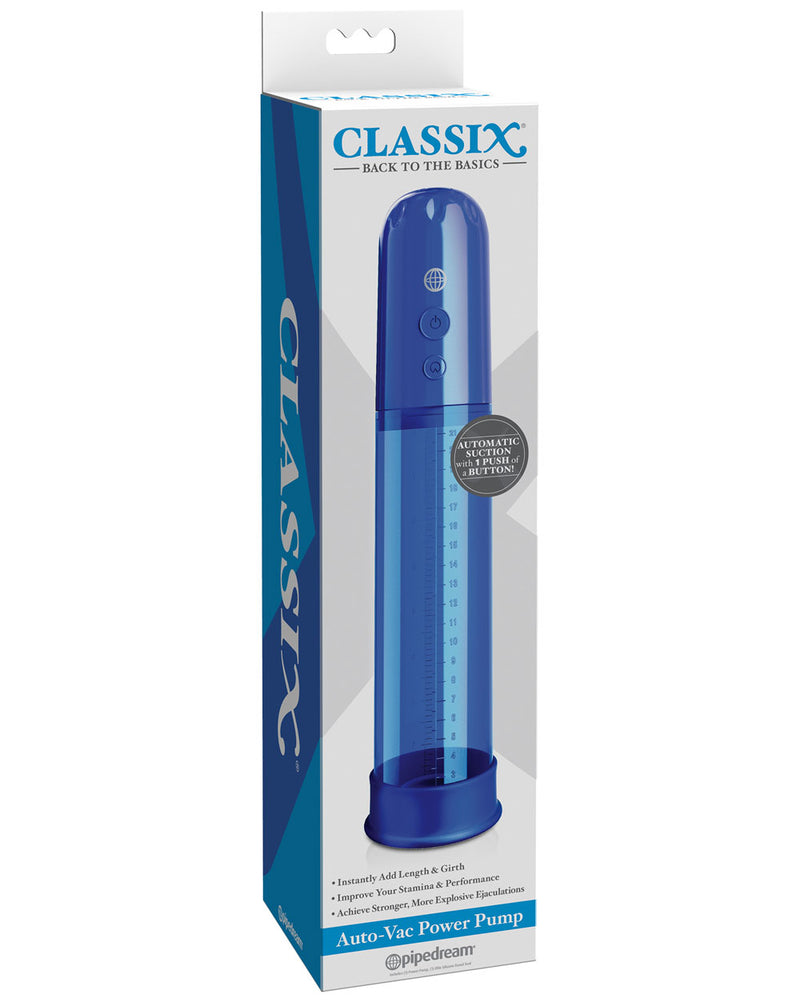 Classix Auto-Vac Power Pump - Blue