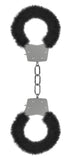 "Pleasure Furry Handcuffs - Black OU-OU004BLK"