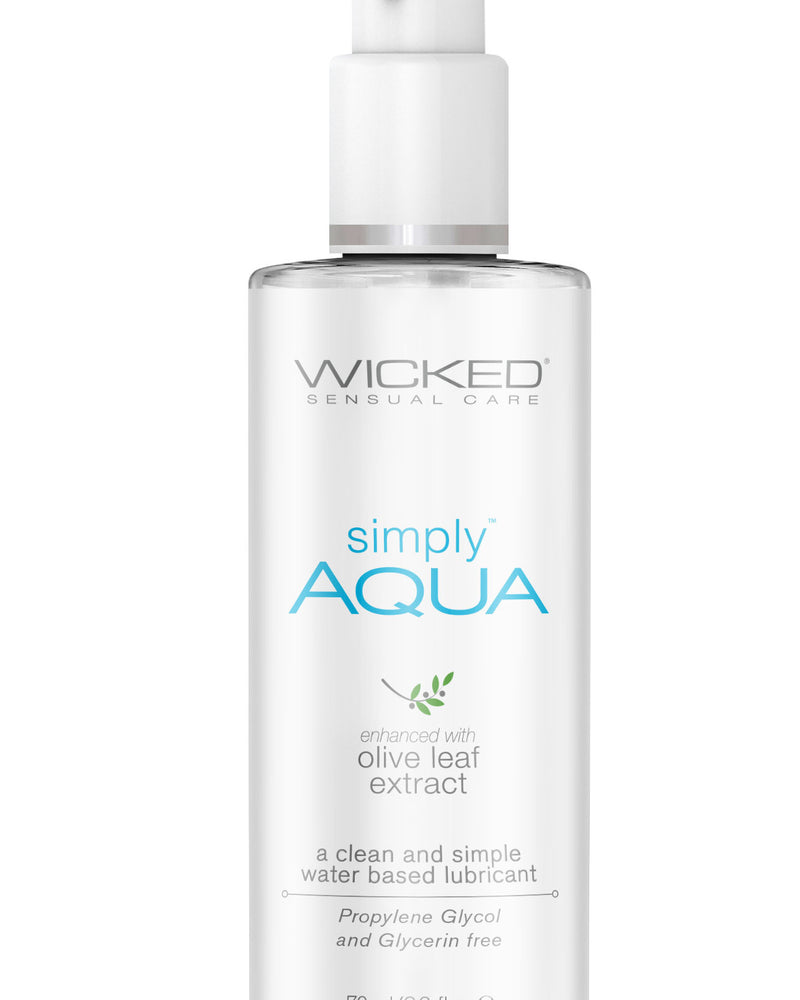 "Simply Aqua Fragrance Free Lubricant - 2.3 Fl. Oz. WS-91102"