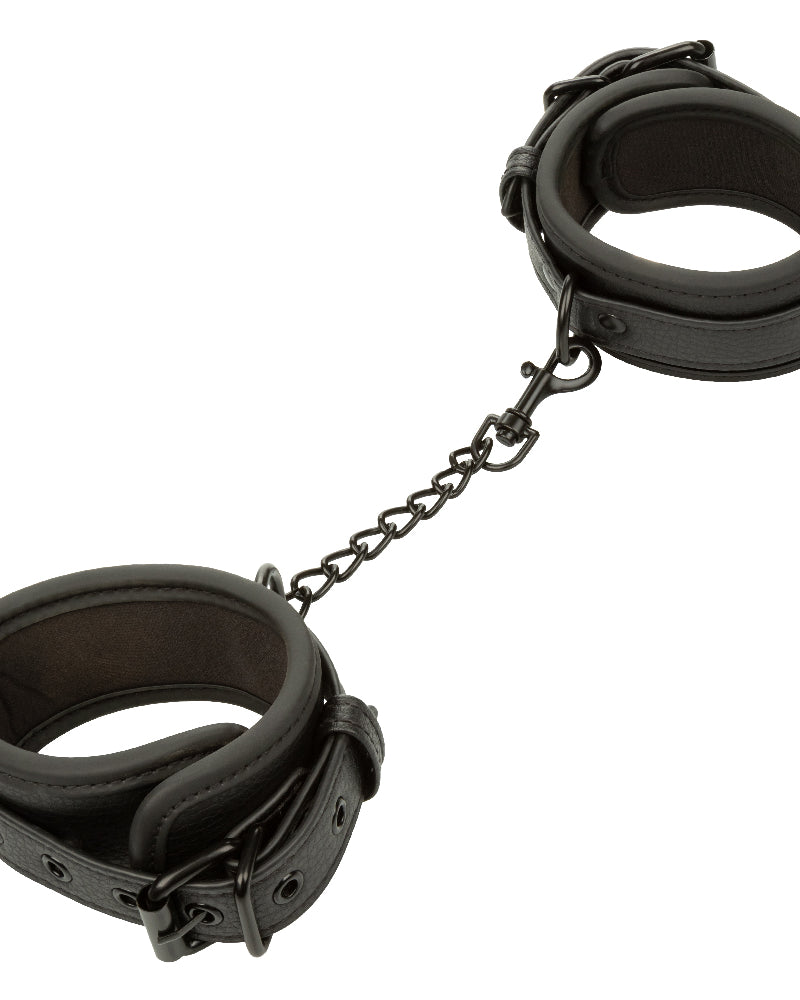 Nocturnal Collection Ankle Cuffs - Black