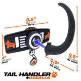 Tail Handler - Belt Strap Show Tail - Black