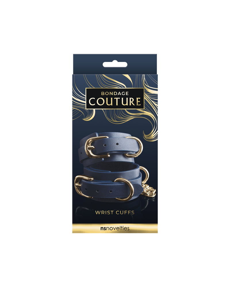 Bondage Couture - Wrist Cuff - Blue