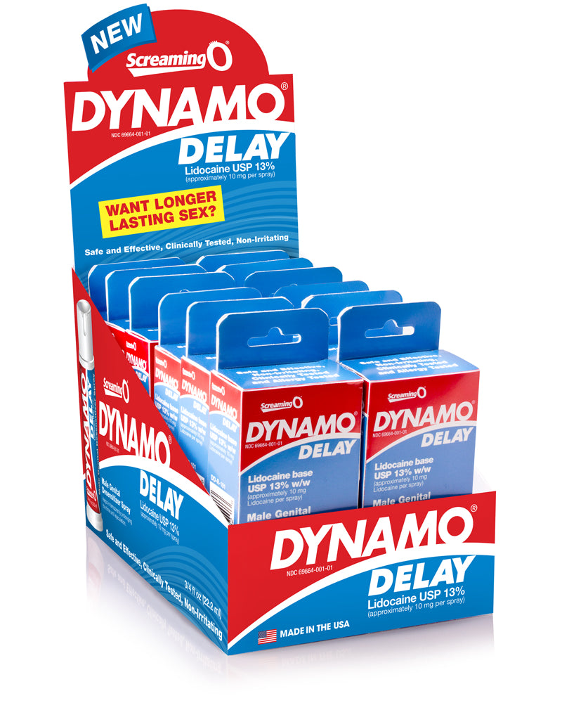 "Dynamo Delay Spray - 12 Count Display DD-R12-110D"