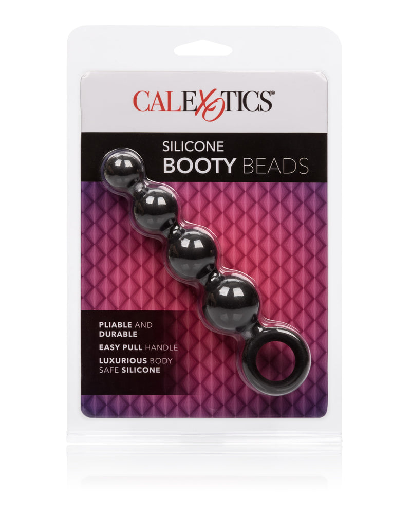 Silicone Booty Beads - Black