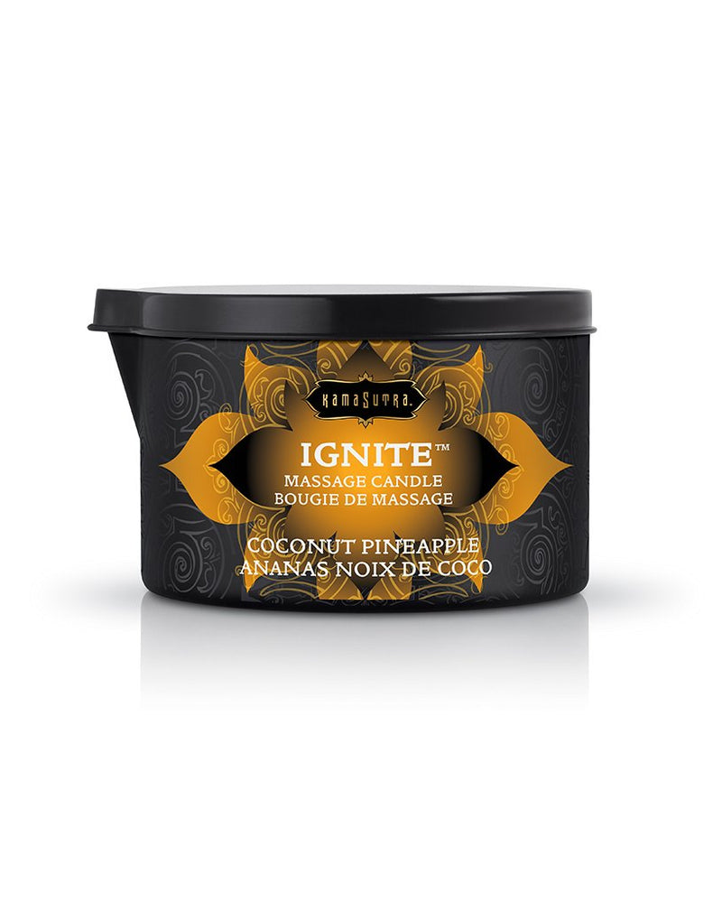 "Ignite Coconut Pineapple Massage Candle - 6 Oz KS10227"