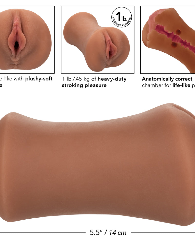 Stroke It Tight Pussy - Brown