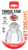 "Wet Dreams Tongue Star - Clear HTP3443"