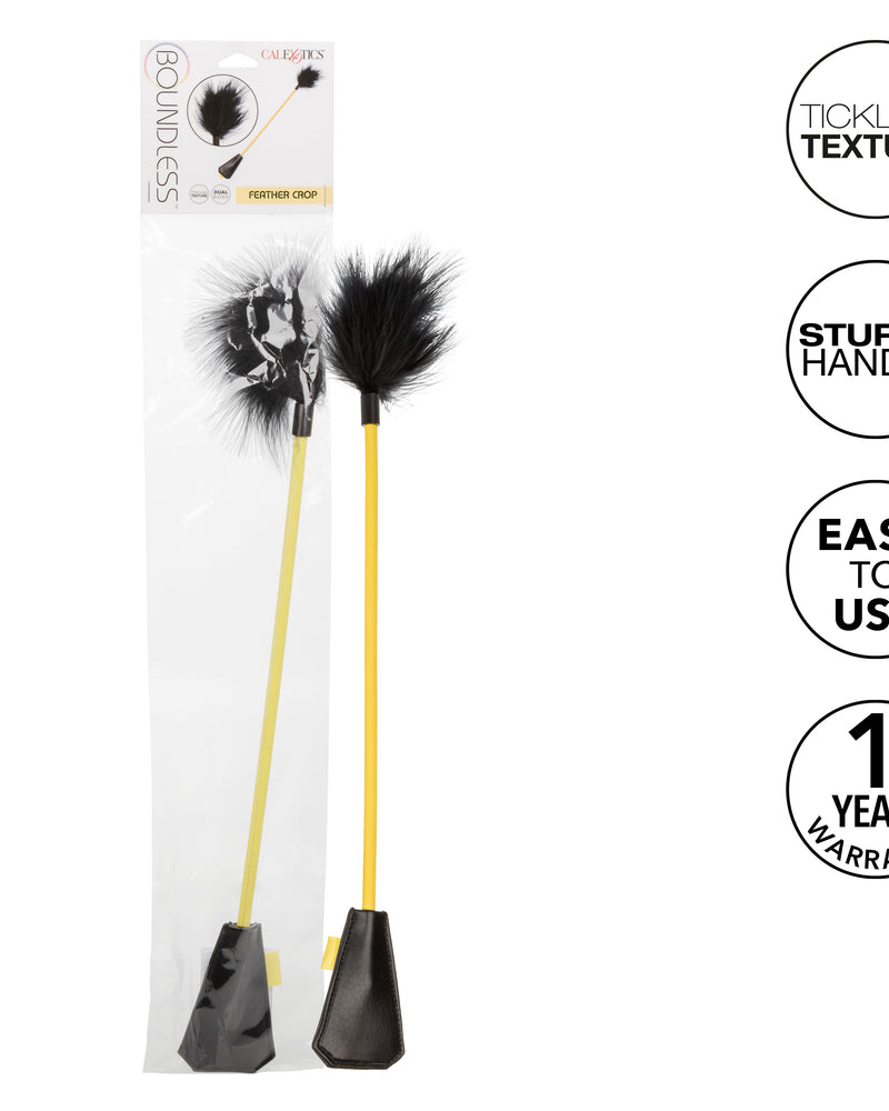 "Boundless Feather Crop - Black SE2702082"