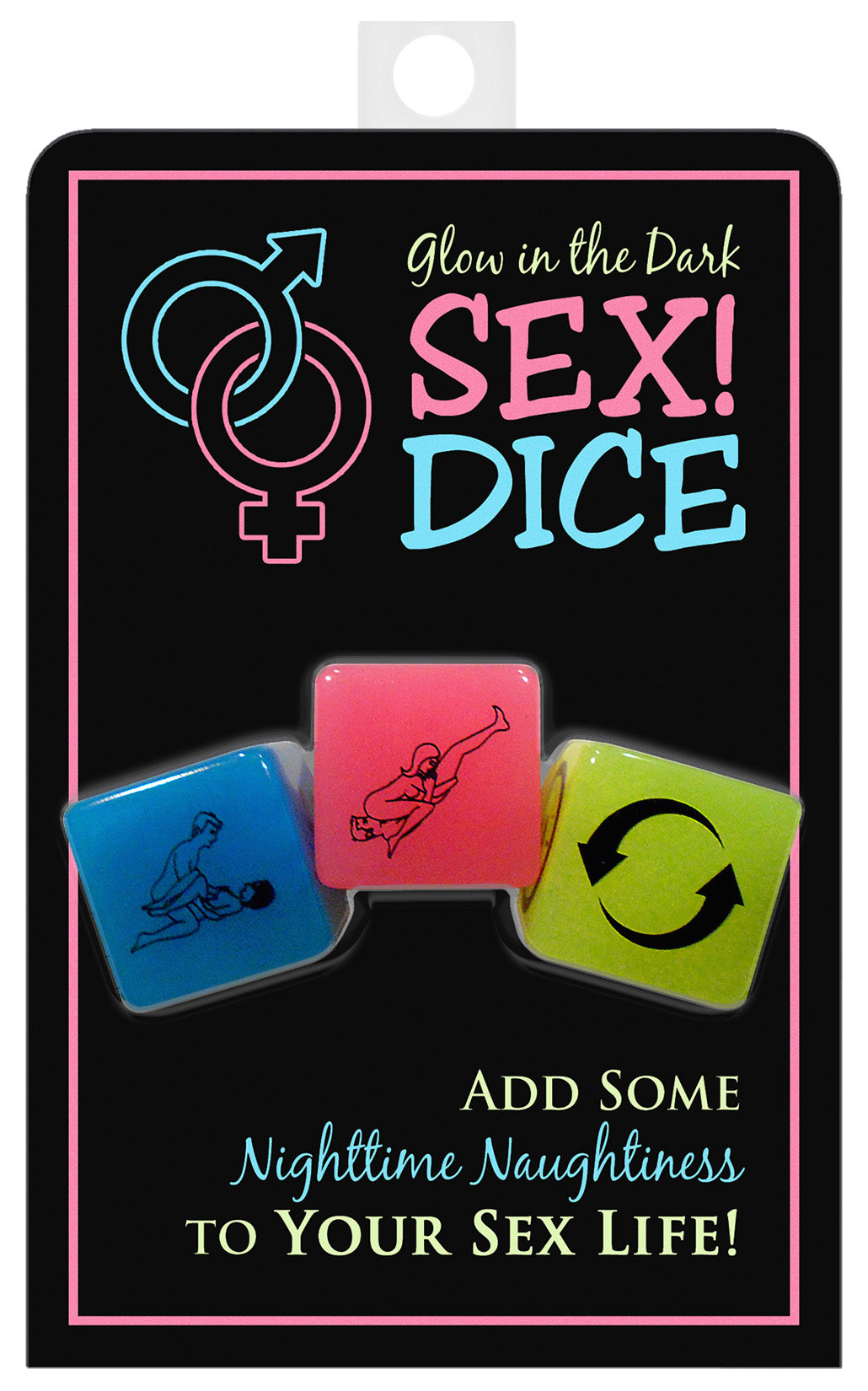 "Glow-in-the-Dark Sex! Dice KG-BGR126"