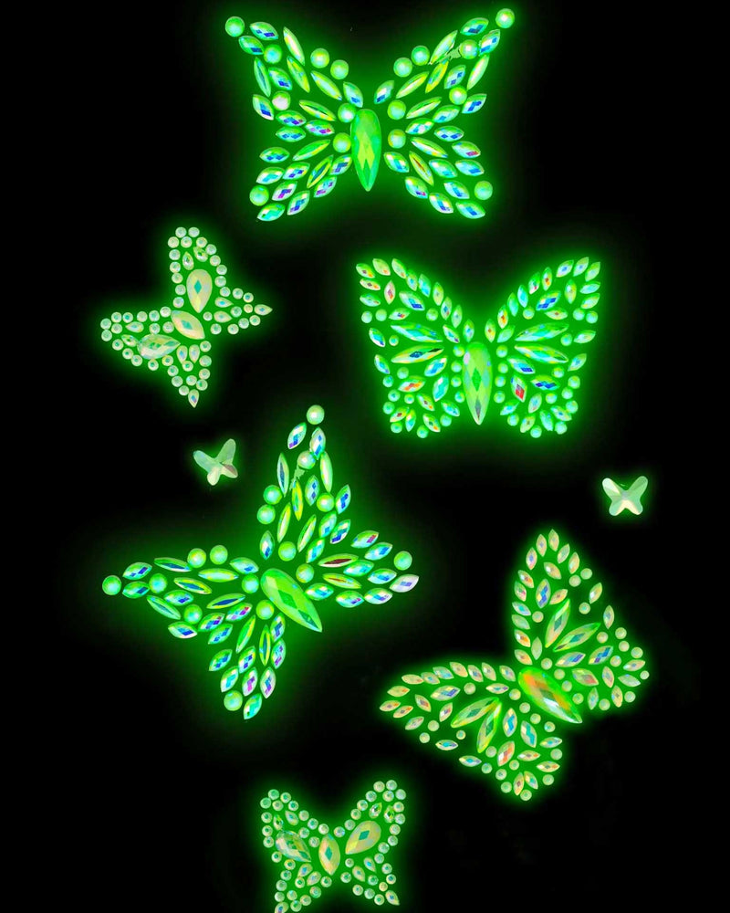 Aurelia Glow in the Dark Body Jewels Sticker