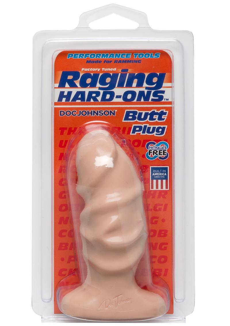 Raging Hard On Butt Plug Large