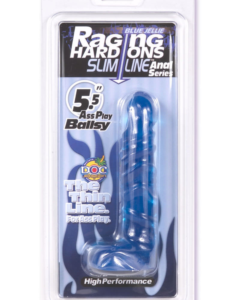 Raging Hard On 5.5 Blue Jelly