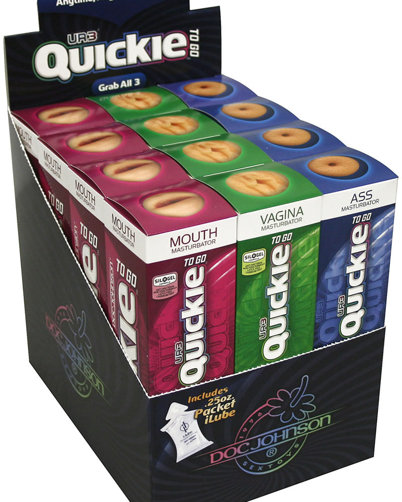 Surtidos Quickies to Go UR3, 12 por expositor