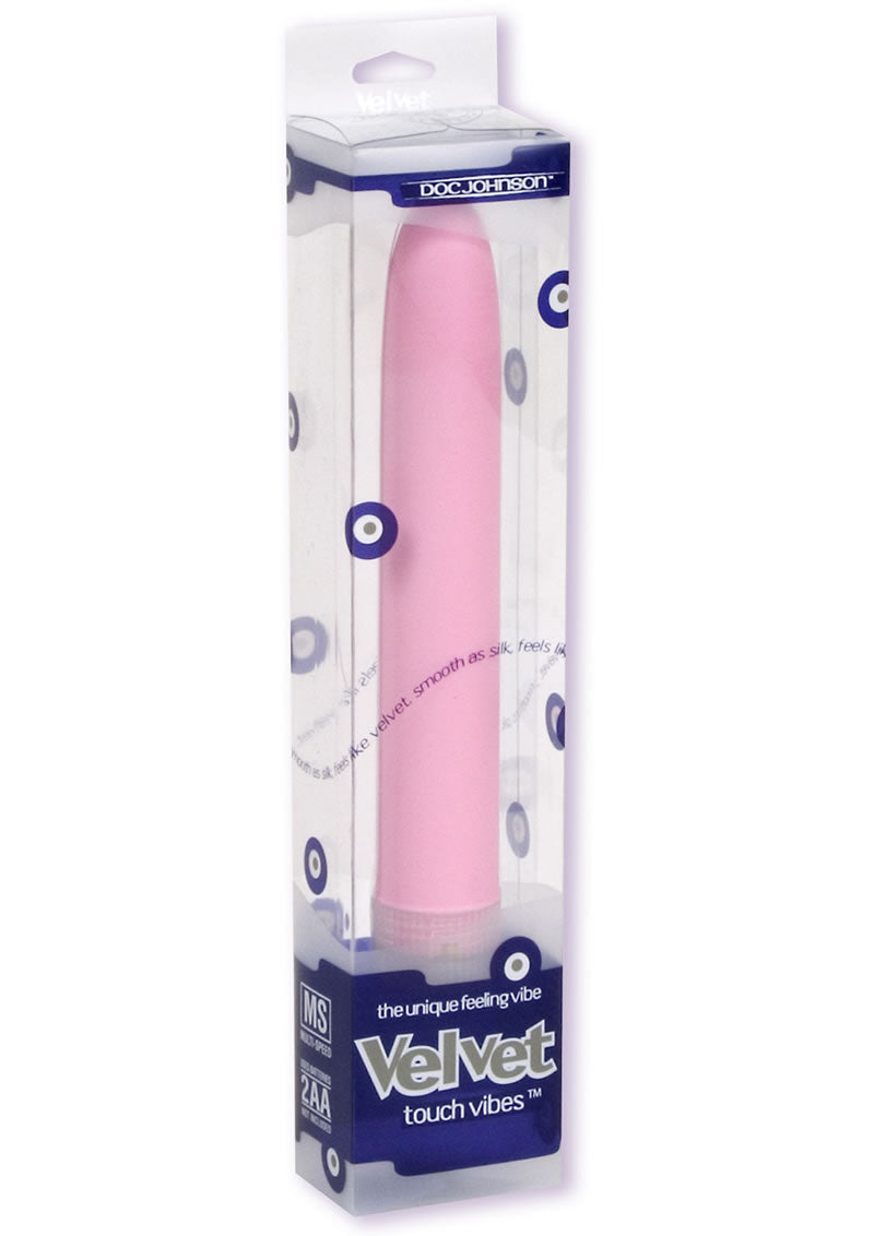 Vibrador Velvet Touch 7 - Rosa