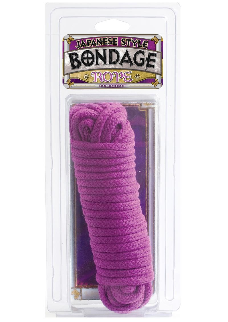 Purple Cotton Bondage Rope