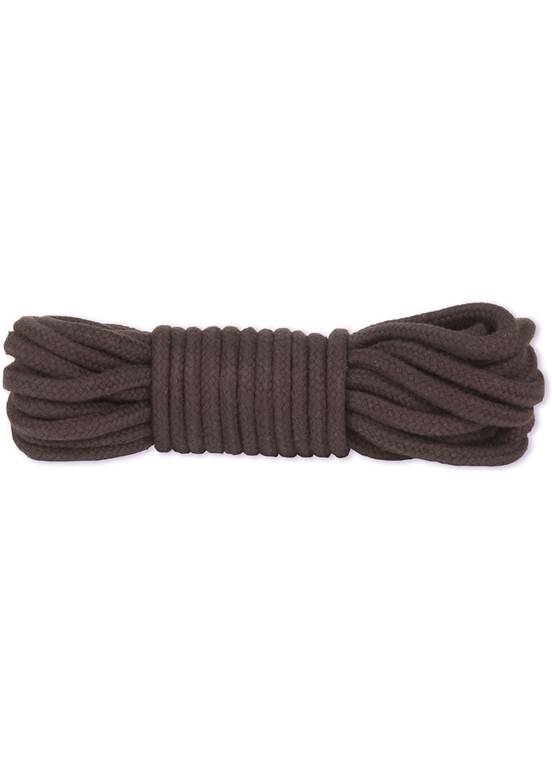 Black Cotton Bondage Rope